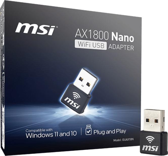 Image du produit MSI AX 1800 Nano (USB 2.0)