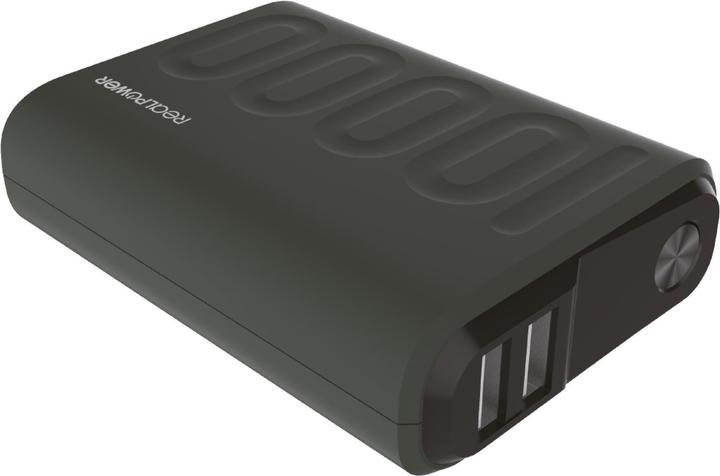 Actual product image RealPower Powerbank PB-10000 PD+ Midnight (10000 mAh, 36 Wh)