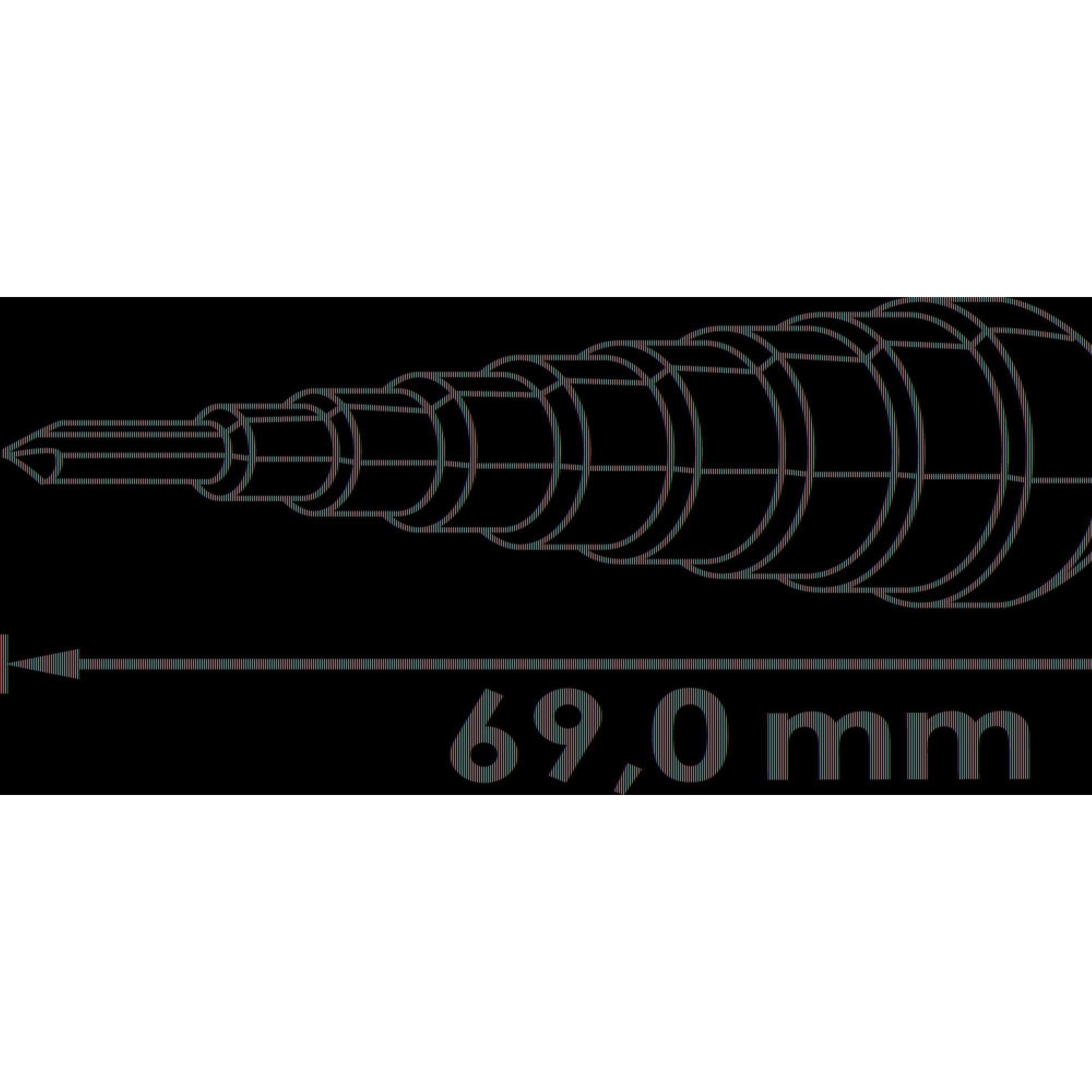 Thumbnail - Vigor, Bohrereinsatz, HSS-Stufenbohrer ∙ 4 - 30 mm ∙ V2396 ∙ 4 - 30 (4 - 30)