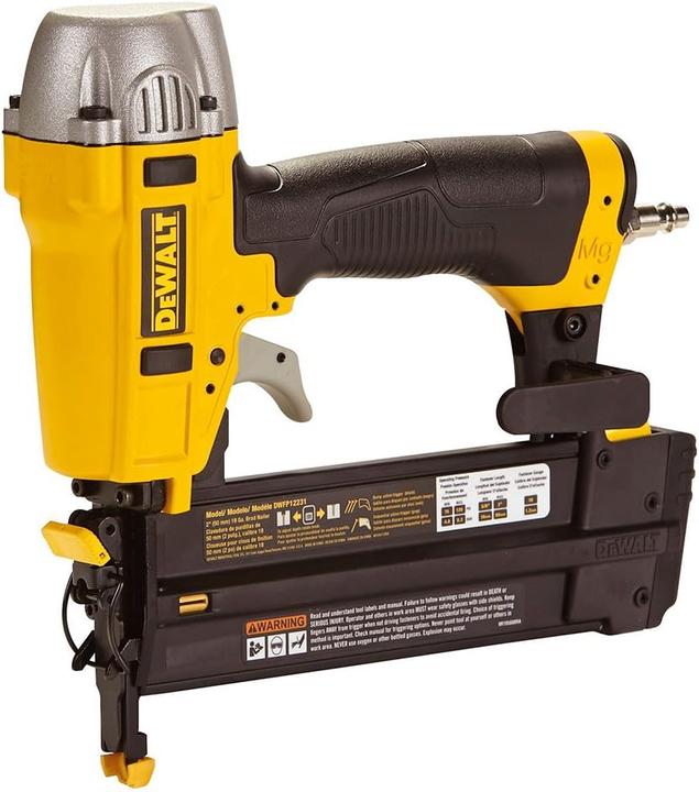 Actual product image DeWalt Pneumatic nailer DPN1850-XJ with carrying case