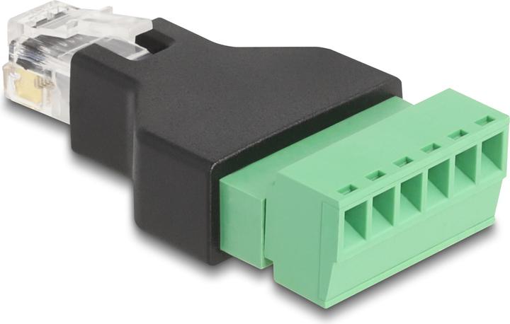 Produktbild Delock RJ12 Stecker zu Terminalblock Adapter 6 Pin 2-teilig