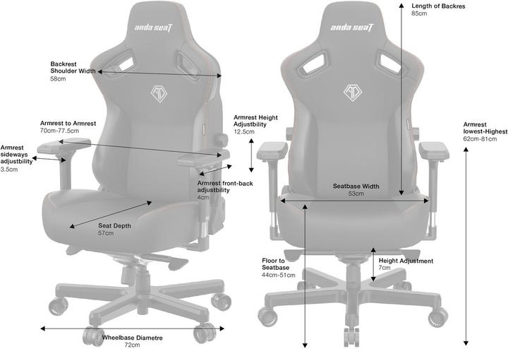 Actual product image Anda seaT Kaiser 3 XL