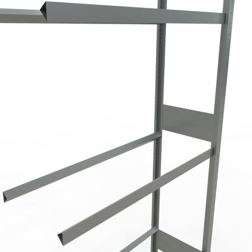 Produktbild Schulte Lagertechnik Räder-Anbauregal MULTIplus151