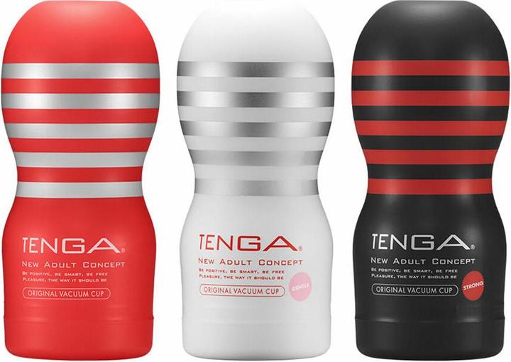 Produktbild Tenga Original Vacuum Cup Series (Standard + Gentle + Strong)