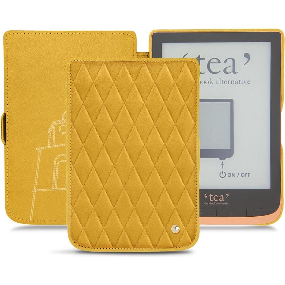 Thumbnail - Noreve Lederschutzhülle horizontal (Touch HD Plus), Tablet Hülle, Orange