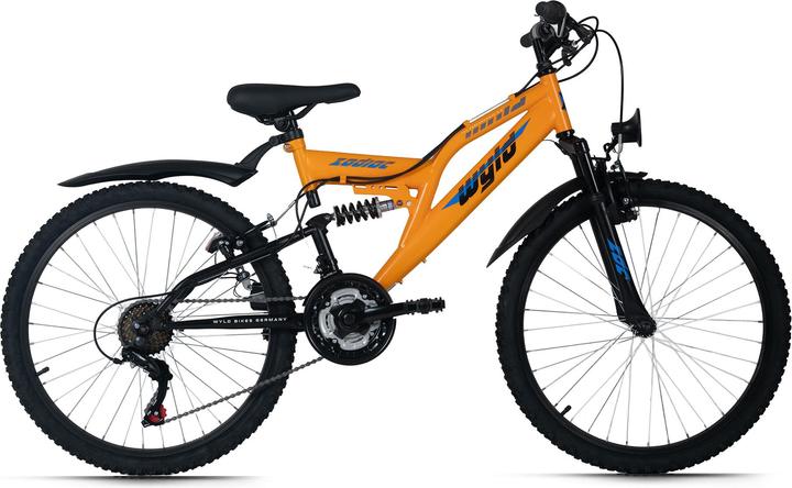 Wyld Kinder-Mountainbike Fully ATB 24" Zodiac 18 Gänge RH 38 cm (24")