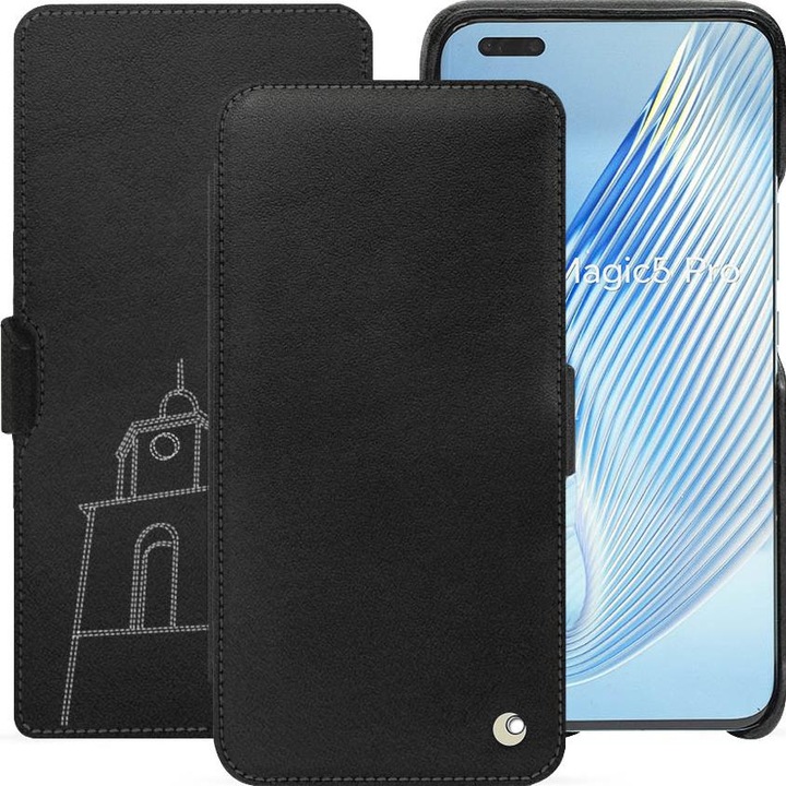 Actual product image Noreve Horizontal leather flap shell (Honor Magic5 Pro)