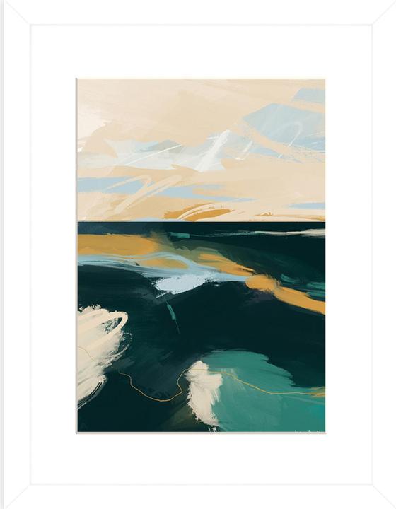 Produktbild Luana Asiata Eingerahmter Druck Osea Island River Blackwater 2erPack (40 x 30 cm)