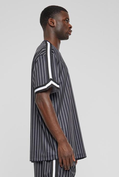 Produktbild Urban Classics Oversized Striped Mesh Tee - 138093 (L)