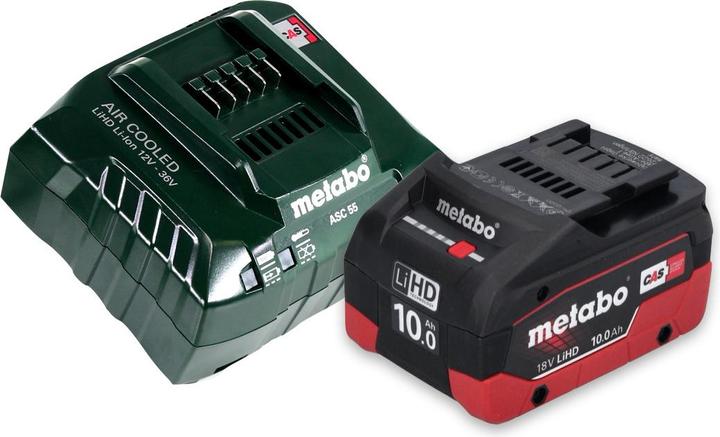 Produktbild Metabo AG 18 Akku Gebläse 18 V + 1x Akku 10,0 Ah + Ladegerät (Akkubetrieb, Laubbläser)