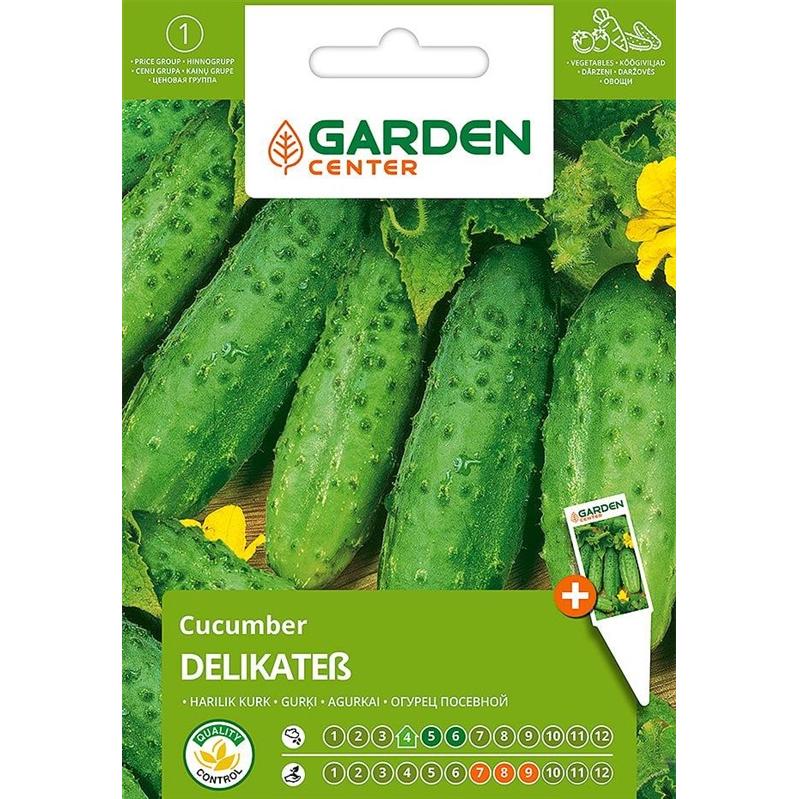 Garden Center, Semi, Cucumber Seeds Delikatess