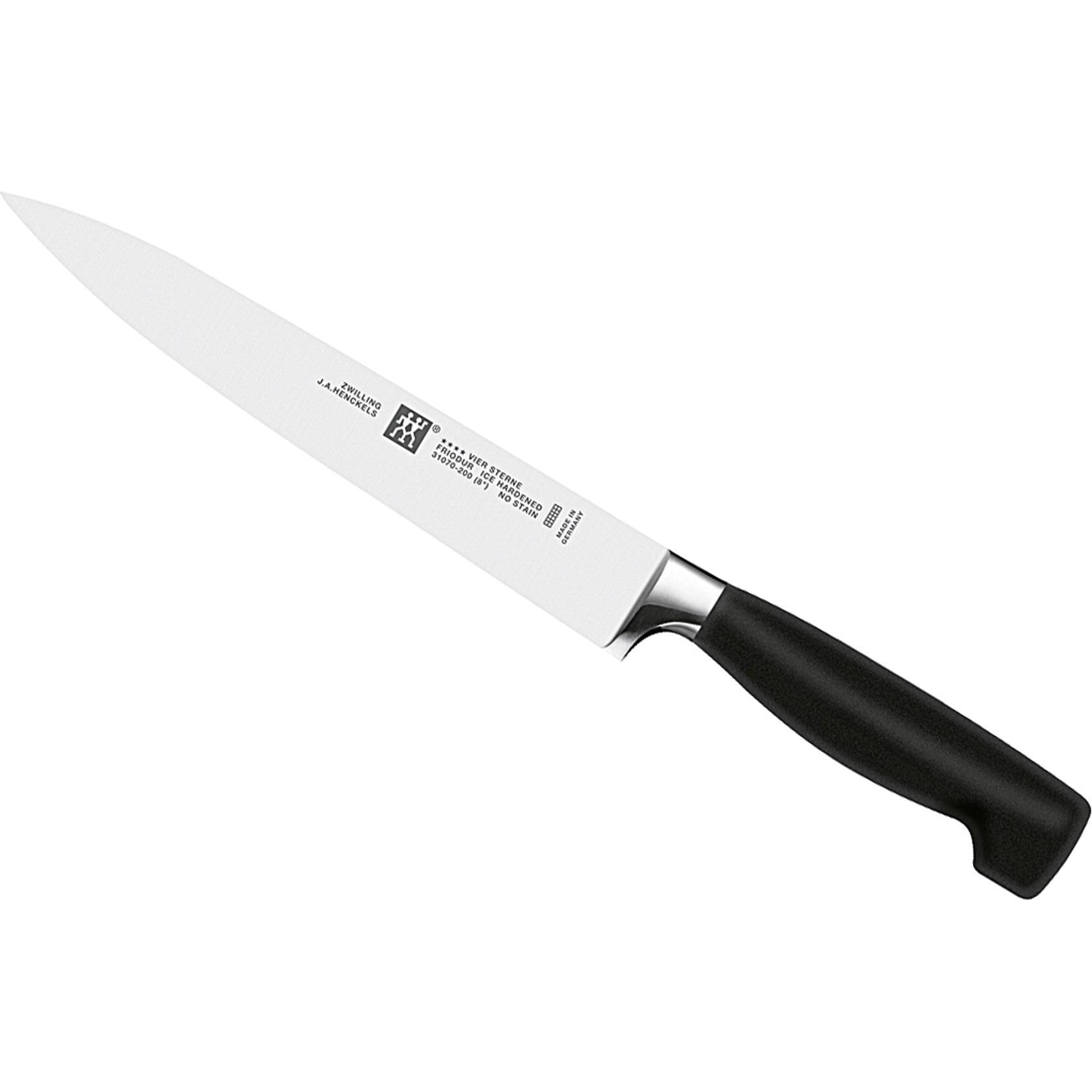 Zwilling Vier Sterne, Küchenmesser, Schwarz