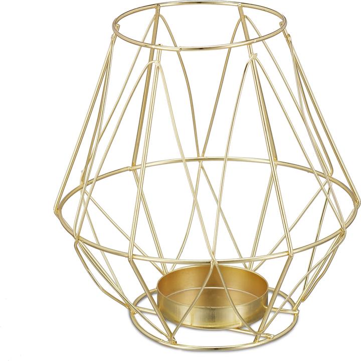 Actual product image Relaxdays Tealight holder (14 x 14 x 14 cm)