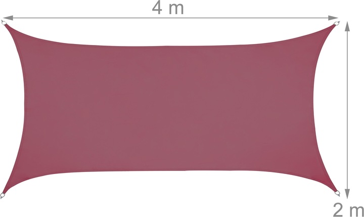 Actual product image Relaxdays Tent a-sail (200 x 400 x 0.1 cm)