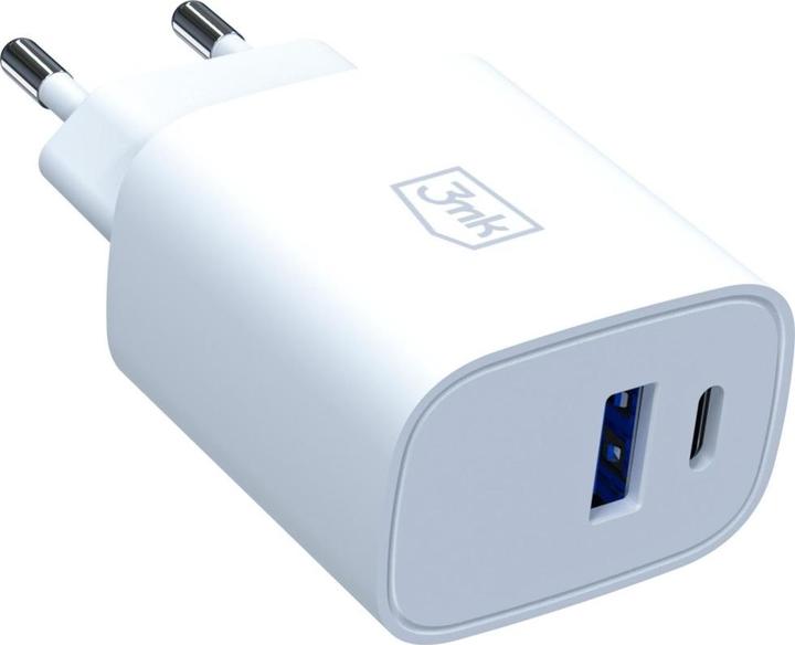 Produktbild 3MK FlowPower 25W 1A1C PD QC4+ White (25 W)