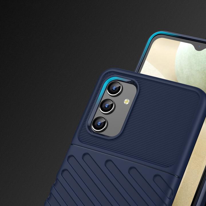Produktbild Hurtel Thunder Case Flexibel Robuste Panzer Handyhülle TPU Schutzhülle für Samsung Galaxy A13 5G blau (Samsung Galaxy A13 5G)