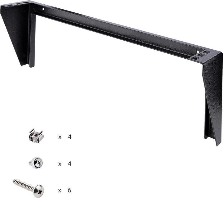 Actual product image StarTech COM 1U 48.26cm 19inch Rack Wall Mount Vertical Server Rack Patch Panel Wall Mount for A