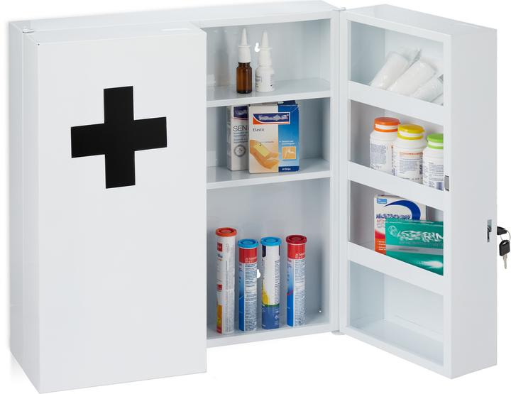 Produktbild Relaxdays Medizinschrank (53 x 19 x 53.5 cm)