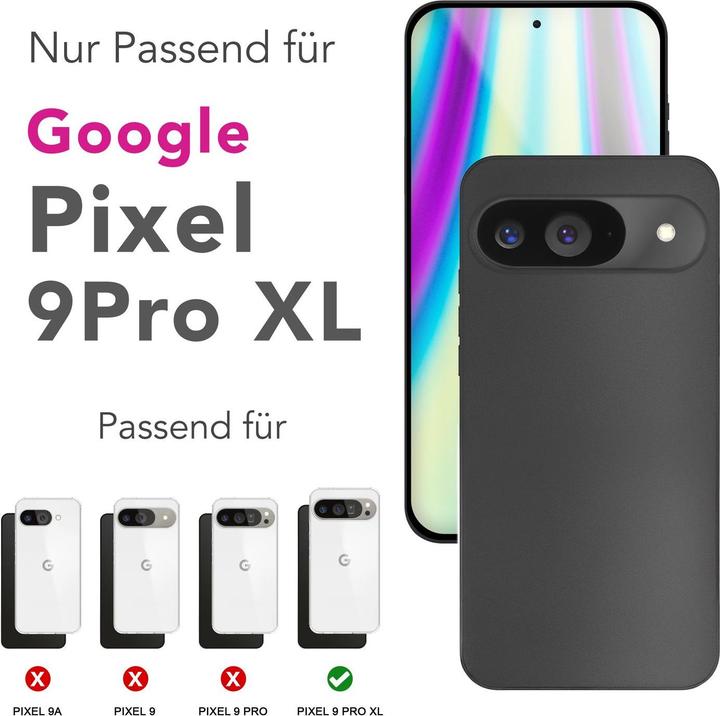 Produktbild Nalia Phantom - 0,3mm Extrem Dünn, Federleicht, Mattiert, Minimalistisch - Ultra-Slim Handycase (Google Pixel 9 Pro XL)