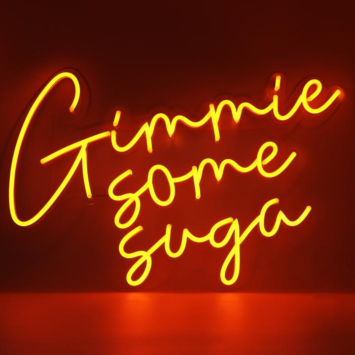 Locomocean LED Wandneon - Gimmie Some Suga