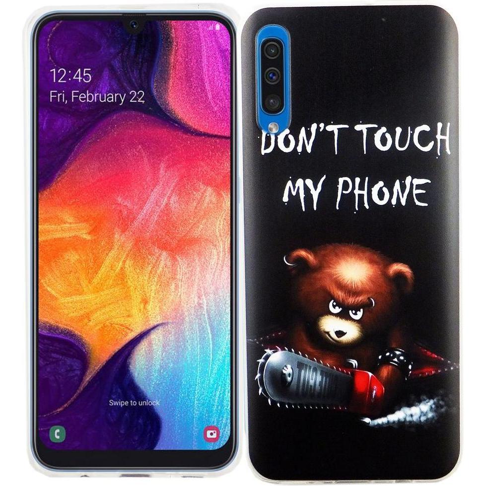 Thumbnail - König Design Handyhülle für Samsung Galaxy A50 Schutzcase Backcover Bumper Etuis Case Schwarz (Samsung Galaxy A50), Smar...
