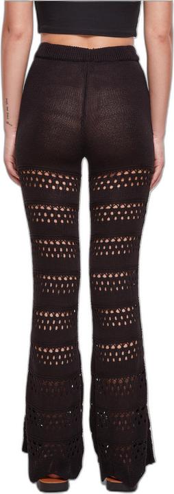 Actual product image Urban Classics Ladies Flared Crochet Knit Leggings - 69819 (4XL)