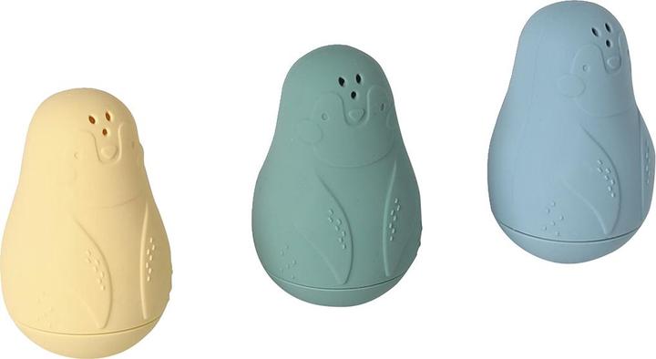 Image du produit Vertbaudet Lot de 3 figurines de bain pour bébé, pingouins