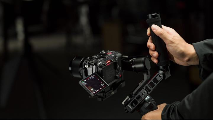 Actual product image Tilta Rear Operating Handle for RS3 Mini (Gimbal handle)
