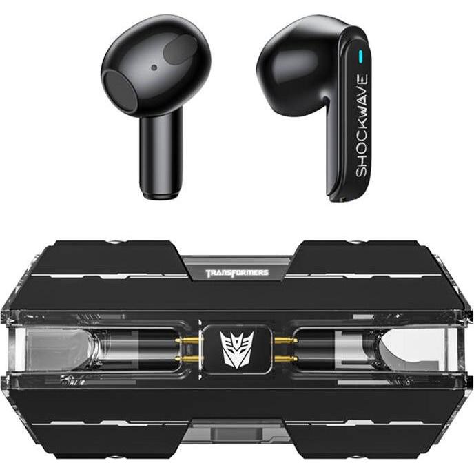 Transformers TWS TF-T01 headphones (black) (5 h, Kabellos), Kopfhörer, Schwarz