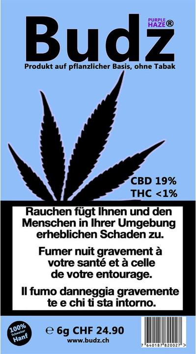 Produktbild Budz Purple Haze (6 g, Indoor)