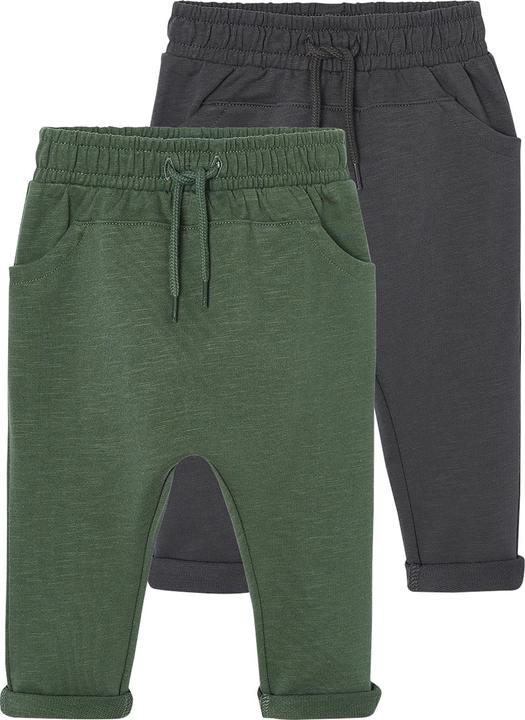 Produktbild Vertbaudet 2er-Pack Baby Sweathosen mit Dehnbund Basics (62)
