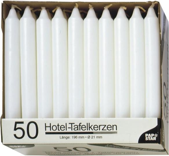 Papstar Table candles (50 pcs.)