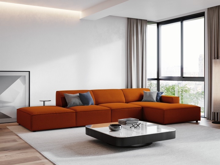 Actual product image Micadoni Right Corner Sofa, "Jodie", 5 Seats, 341x166x70Made in Europe (Corner sofa)