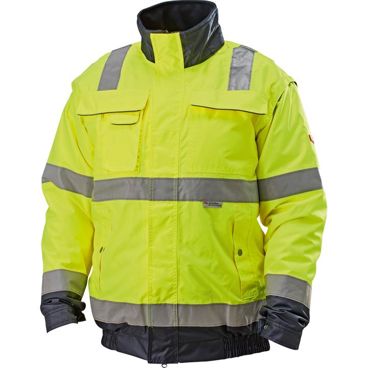Magni Warnjacke Arthur 2.0 gelb-marine, Gr.XL FORTIS (XL)