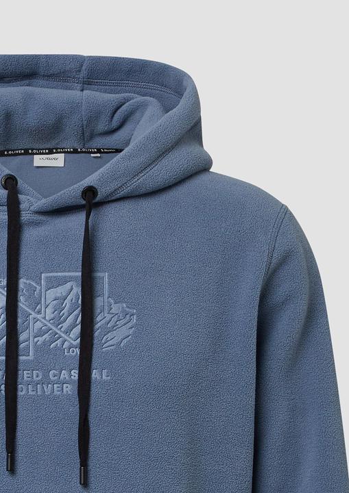 Produktbild s.Oliver Sweatshirt Fleece-Hoodie mit Artwork (S)