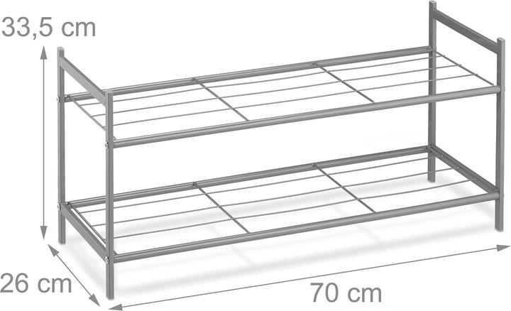 Immagine prodotto Relaxdays Baylee (70 x 26 x 33,5 cm)