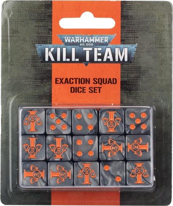 Actual product image Games Workshop Kill Team: Exaction Squad Dice Set