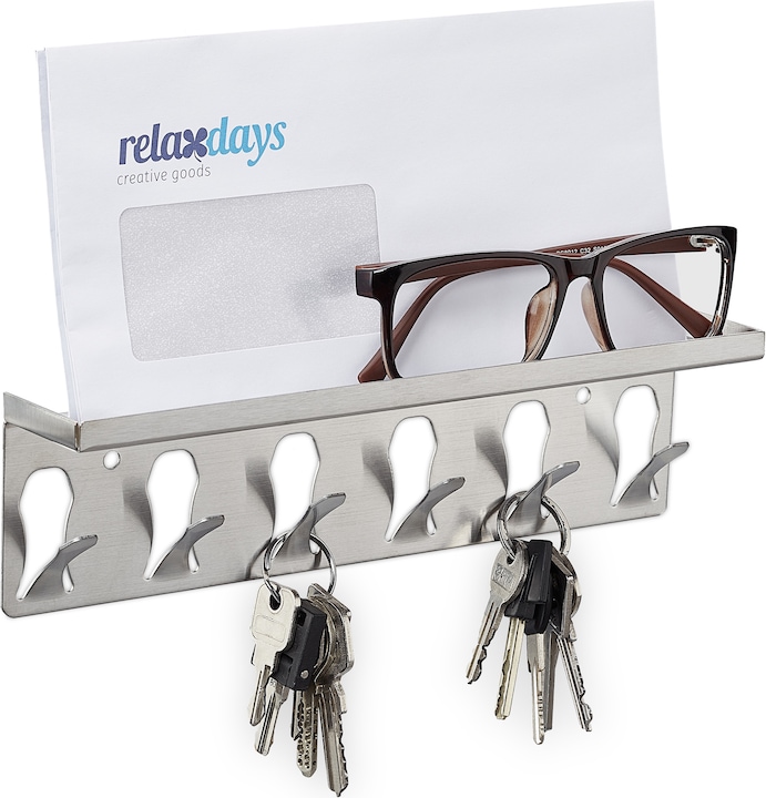 Produktbild Relaxdays Schlüsselbrett (24.5 x 5 x 7 cm)