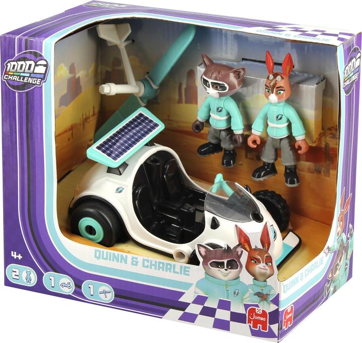 Actual product image Jumbo Mille Bornes Challenge Quinn und