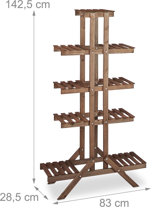 Actual product image Relaxdays Flower Stand with 5 Tiers