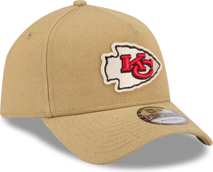 Actual product image New Era A-Frame Trucker Canvas Cap Kansas City Chiefs beige (One size)