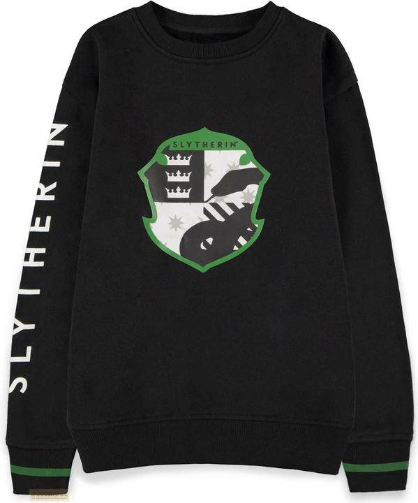 Produktbild Harry Potter: Wizards Unite Slytherin Emblem Boys Crew Sweater (122, 128)