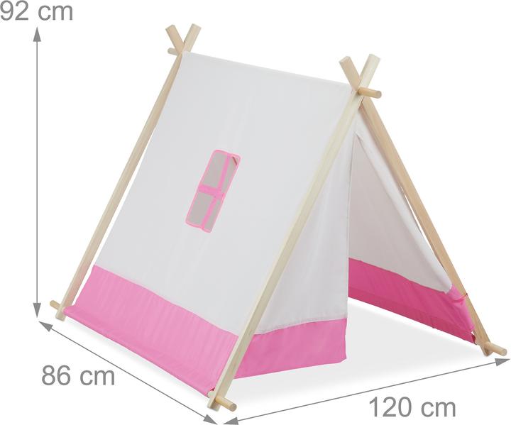 Actual product image Relaxdays Tipi tent