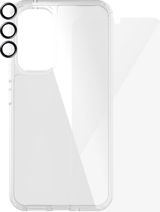 Image du produit PanzerGlass Bundle Ultra Wide FIt Glass + Case + Lens (1 pièce(s), Samsung Galaxy A55, Samsung Galaxy A54 5G)