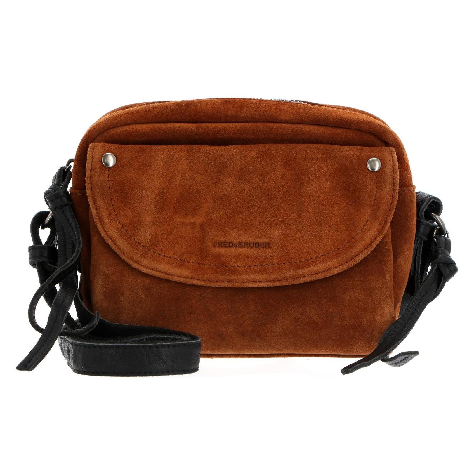 FredsBruder, Damen, Handtasche, Stitch Fierce, Braun