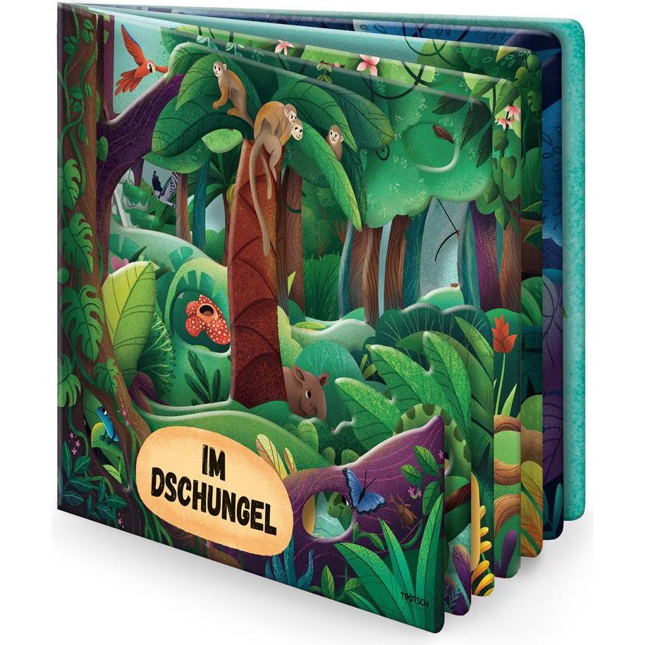 Fensterbuch Im Dschungel, Kinderbücher von Trötsch Verlag GmbH & Co. KG