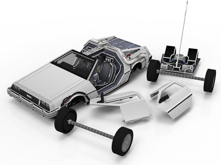 Actual product image Revell Back to the Future (157 pieces)