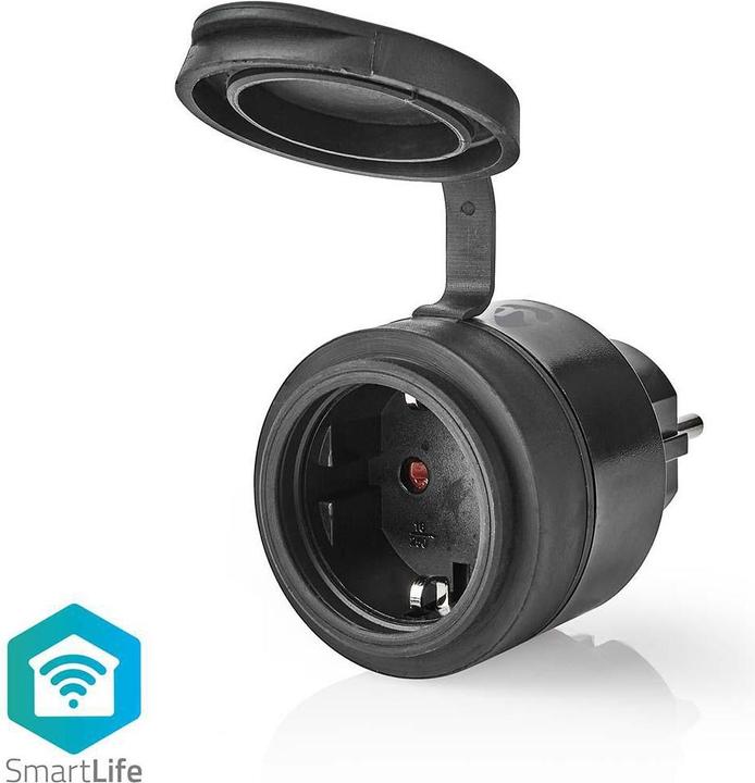 Actual product image Nedis SmartLife Smart Plug (WIFIPO110FBK) - Black