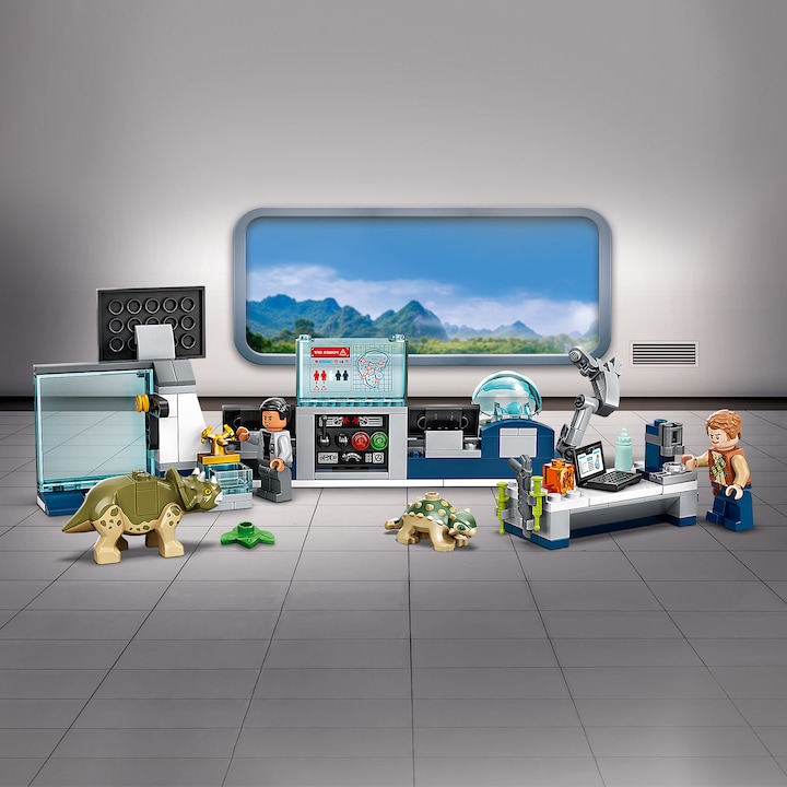 Immagine prodotto LEGO Laboratorio del dottor Wu: Scoppio di dinosauri neonati (75939, LEGO Jurassic World)