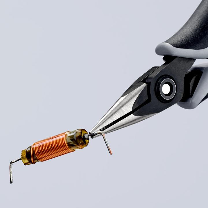 Produktbild Knipex Flachrundzange mit Schneide (160 mm)